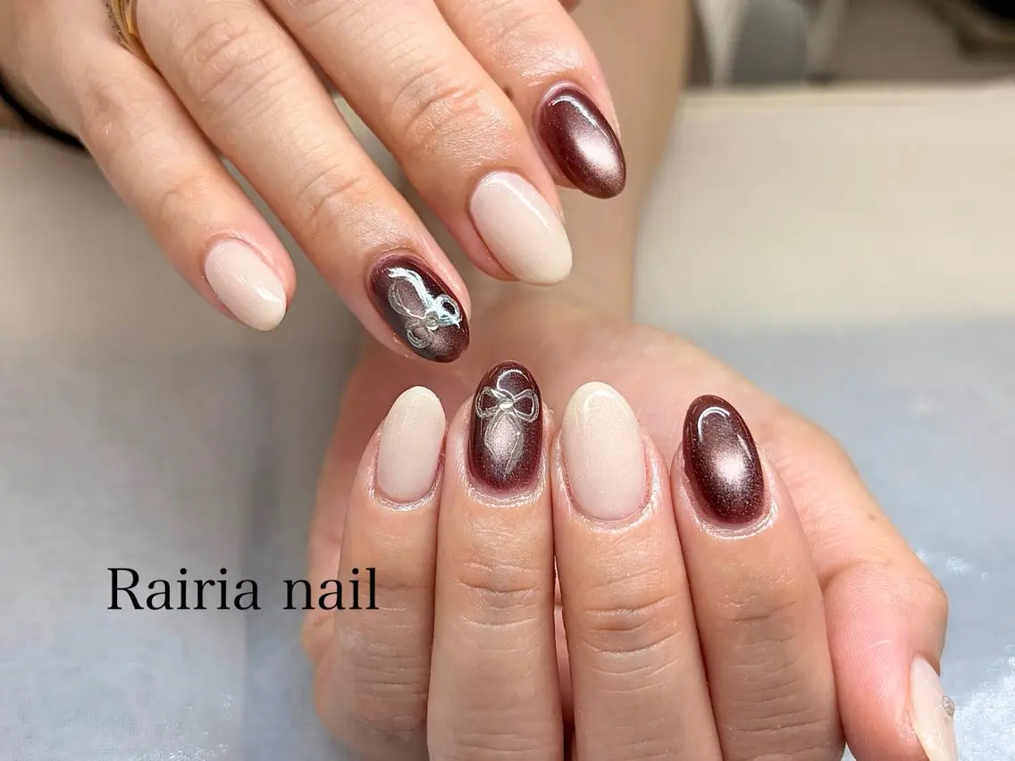 ネイル ハンドネイル Sato. Rairiaのネイルデザイン