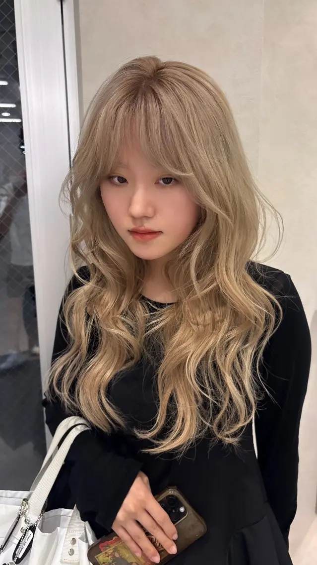 ロング ハッシュカット ハイレイヤー 韓国風ヘア レイヤーカット Yuta✂︎ 韓国レイヤー🪽のヘアスタイル