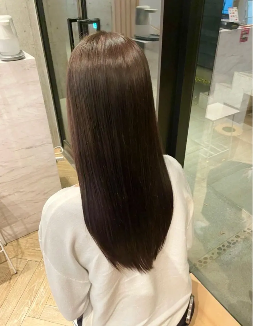 5月限定🧣うる艶ワンカラー☔️+リラックス10分ヘッドスパ💆‍♀️🤍´-+マイクロバブル頭皮洗浄marbbの写真