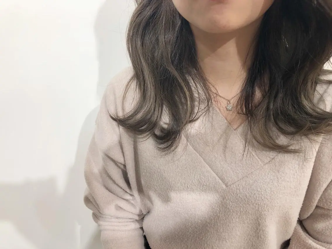 カラー ハイライトカラー 夜23時まで予約🉑 reverieあきらのヘアスタイル