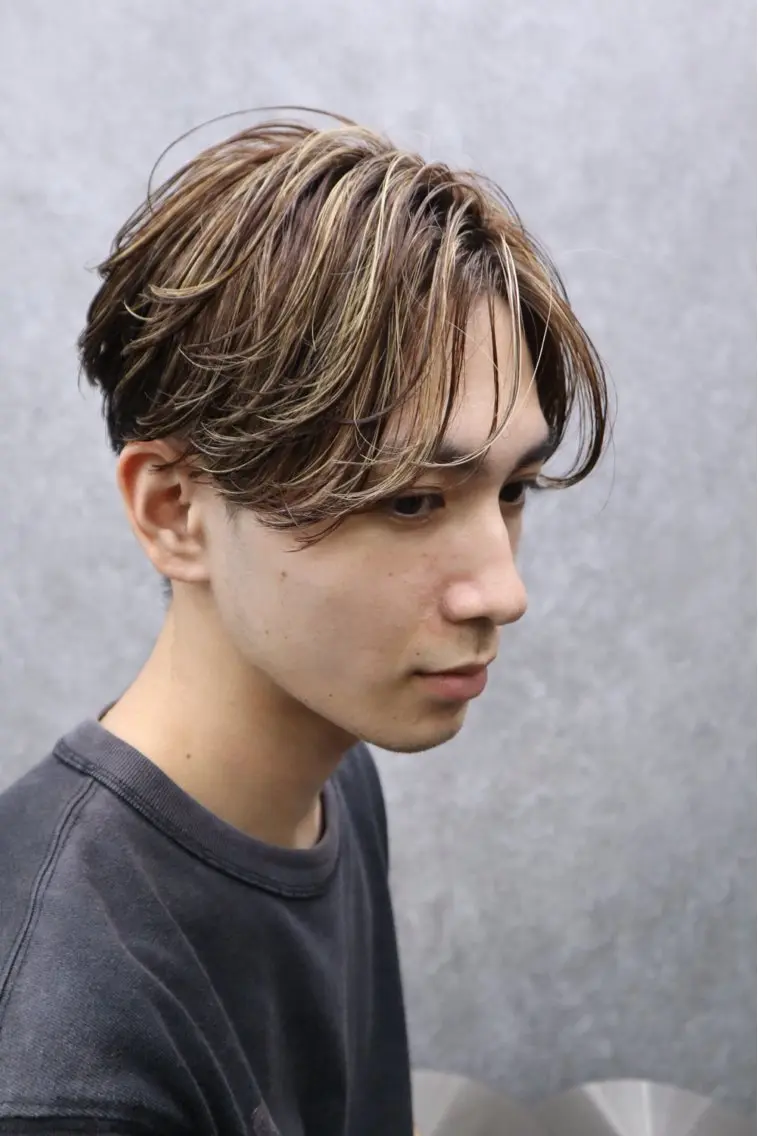 カラー メンズ カット ヘアカラー 🔥メンズ職人🔥 ✂️加瀬澤駿✂️のヘアスタイル