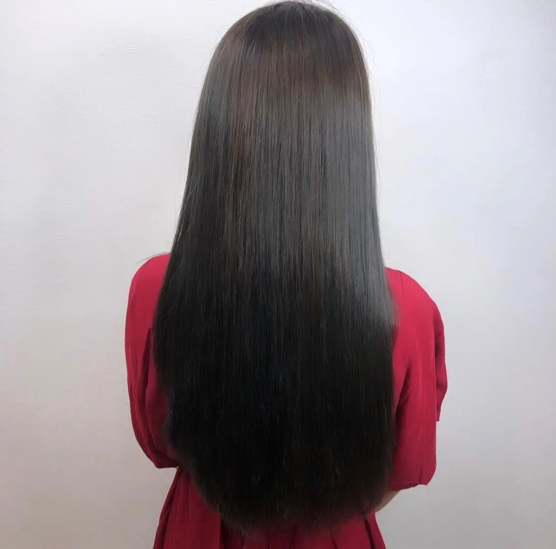 ロング カラー ヘアアレンジ ヘアカラー トリートメント 韓国レイヤーカット/ 儚げカラーチナツのヘアスタイル