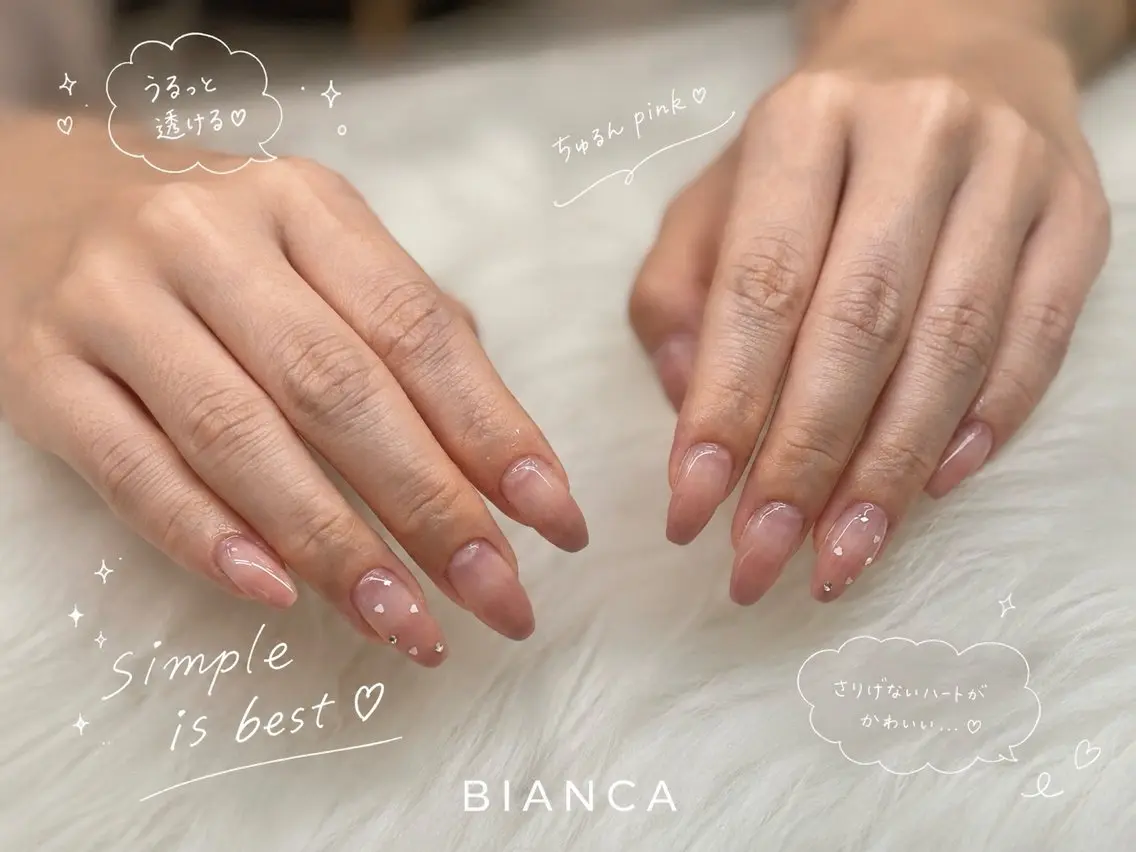 ネイル ハンドネイル Bianca大宮 入江のネイルデザイン