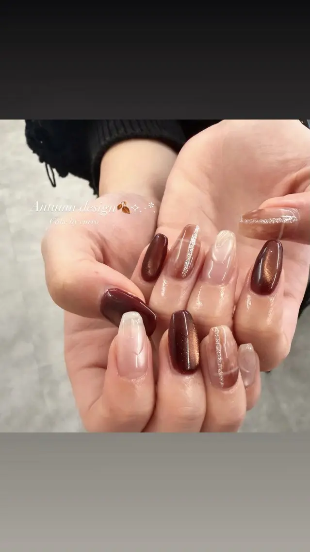 ネイル ハンドネイル ෆYura Nailෆのネイルデザイン