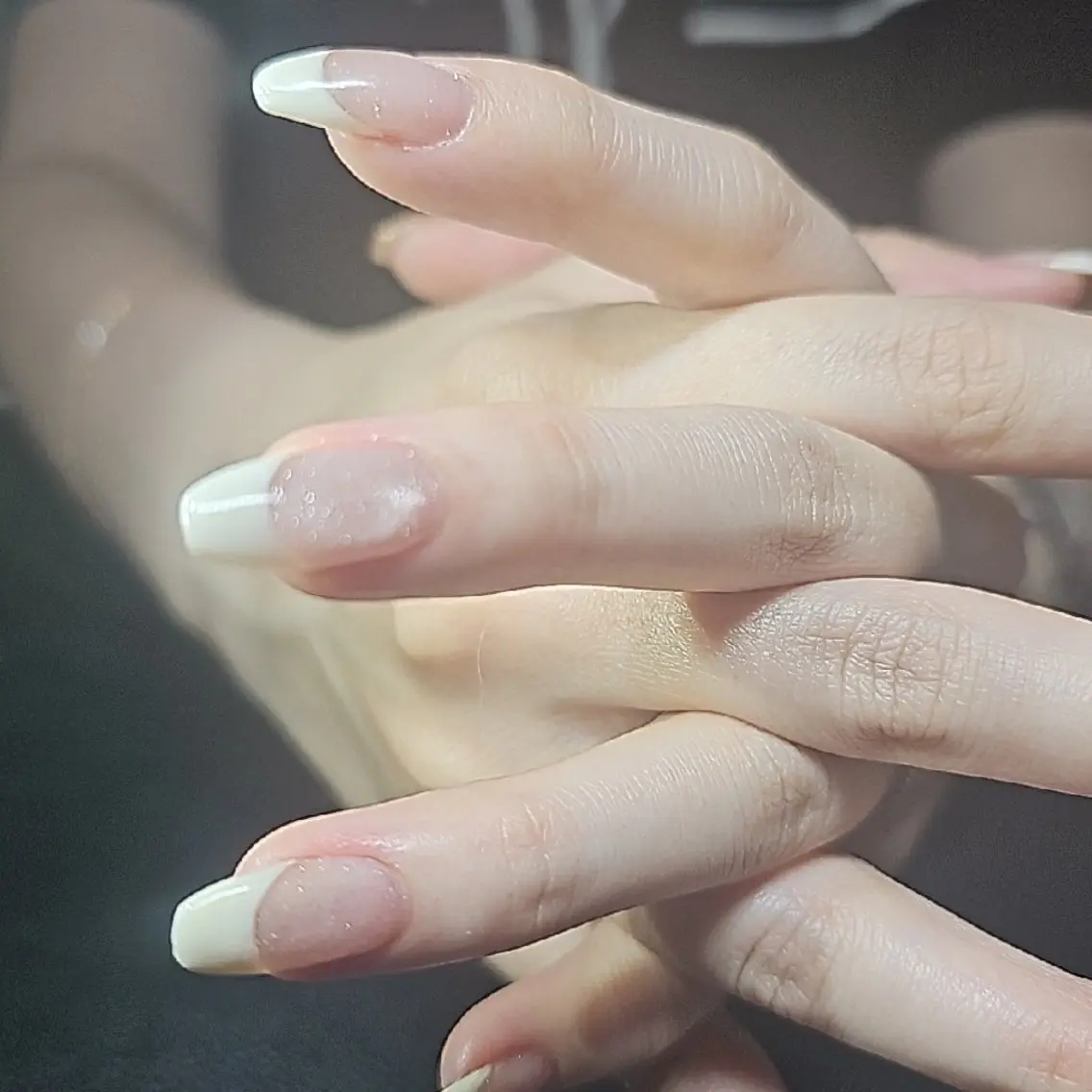 ネイル フレンチネイル マグネットネイル salon de  Princessのネイルデザイン
