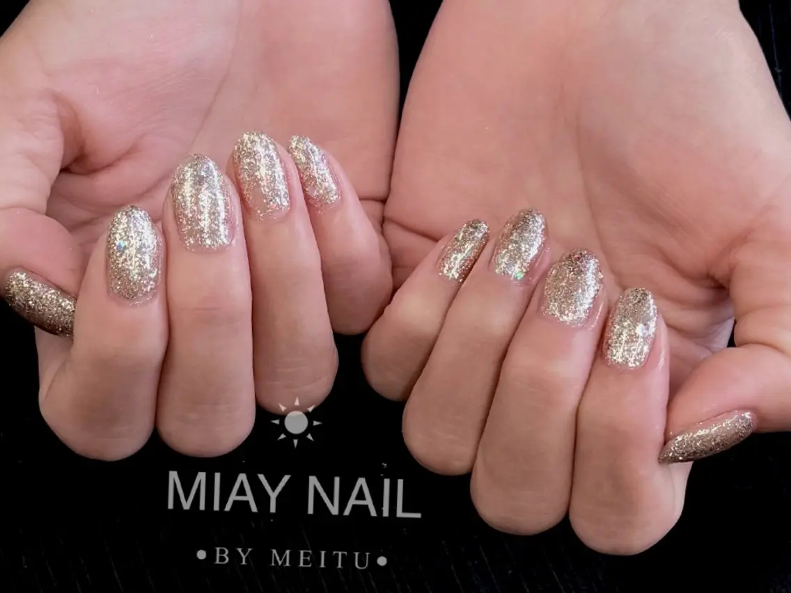 ネイル ハンドネイル 💜MIYA nail鶴見店のネイルデザイン