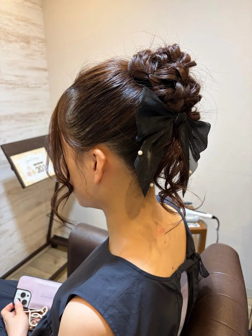 ヘアアレンジ 塩尻 ヘアセットのヘアスタイル