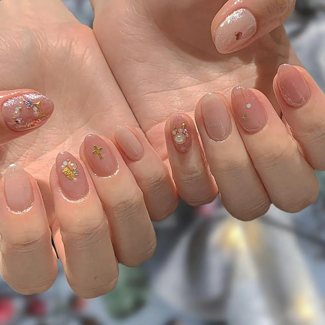 ネイル ハンドネイル ハンドケア lylynail YUUKAのネイルデザイン