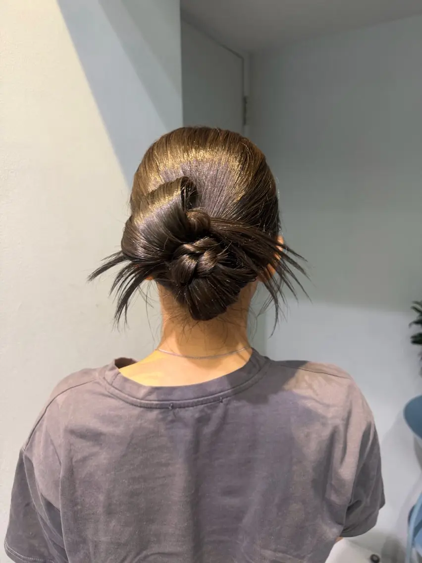 ロング ヘアアレンジ 骨格診断/レイヤー ⭐シミズリホのヘアスタイル