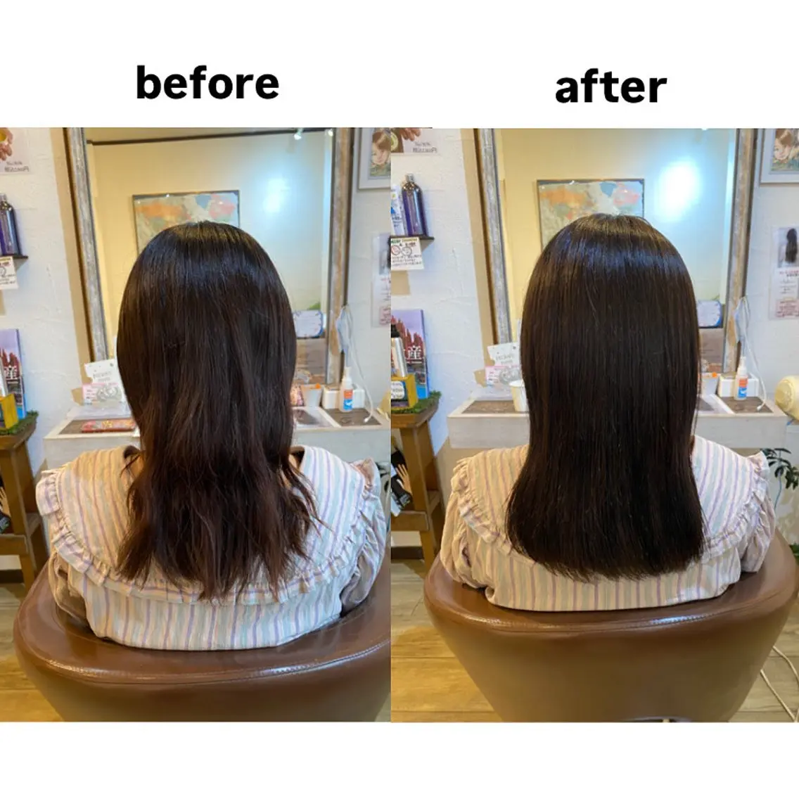 セミロング カラー 伊橋 沙里のヘアスタイル
