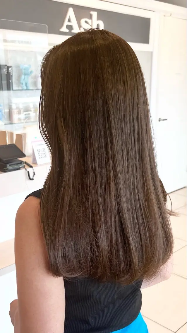 ロング カラー カット ヘアカラー トリートメント 金子 直樹のヘアスタイル