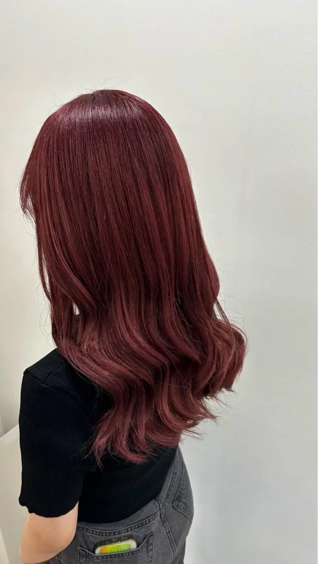 Wカラー+トリートメントの写真