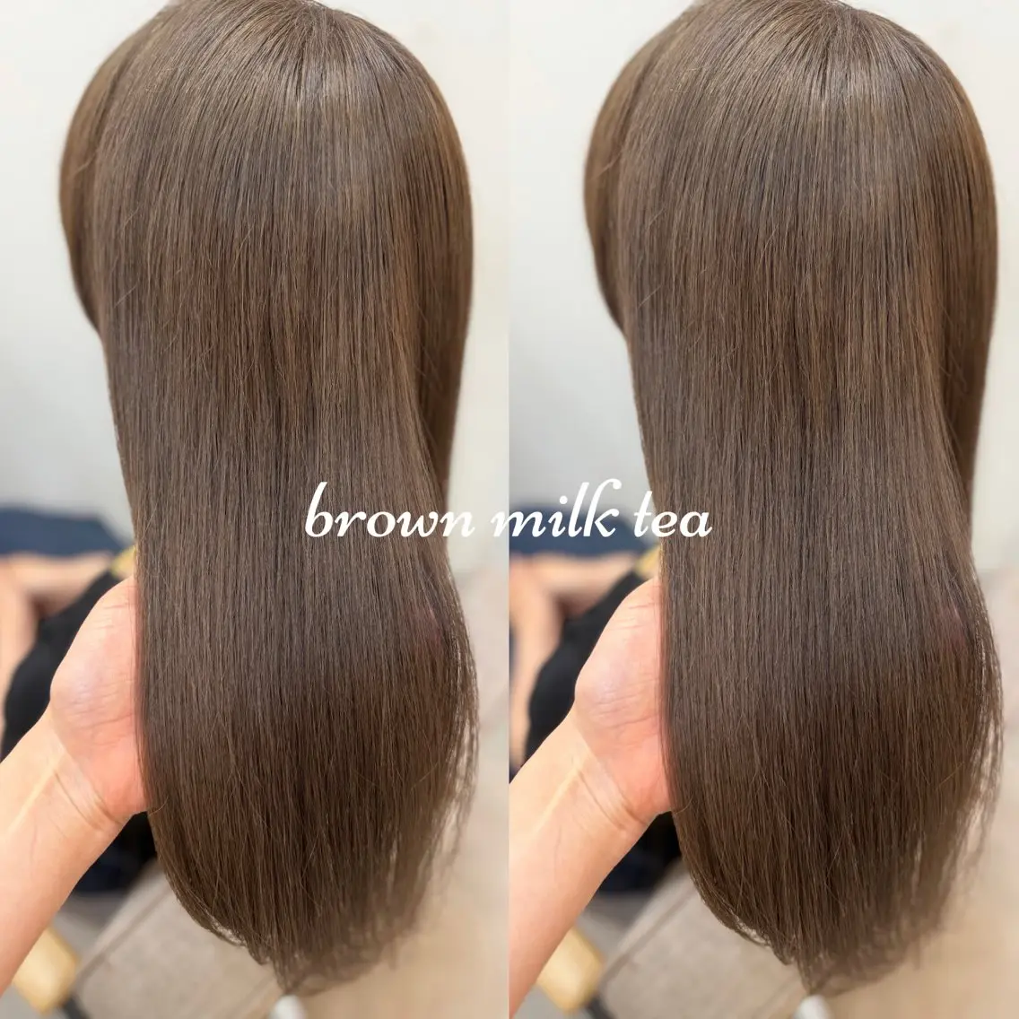 ロング ヘアカラー トリートメント lovis🧸ゆうあ 🧸/透明感カラーのヘアスタイル
