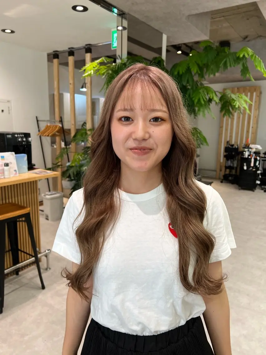 ロング カラー ヘアカラー トリートメント 🍀お悩み改善憧れの 美髪　小林風雅のヘアスタイル