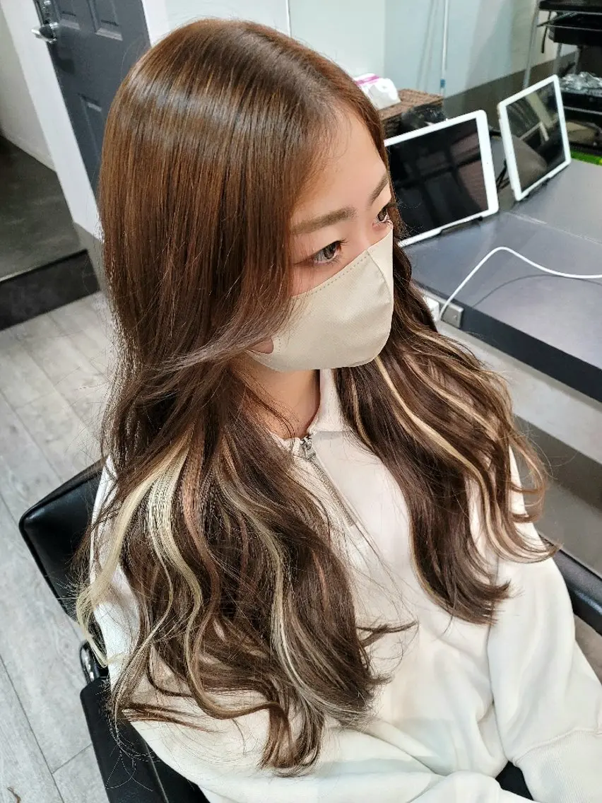 ロング カット 縮毛矯正 トリートメント ✨弱酸性縮毛矯正✨ ✨髪質改善✨hiroのヘアスタイル