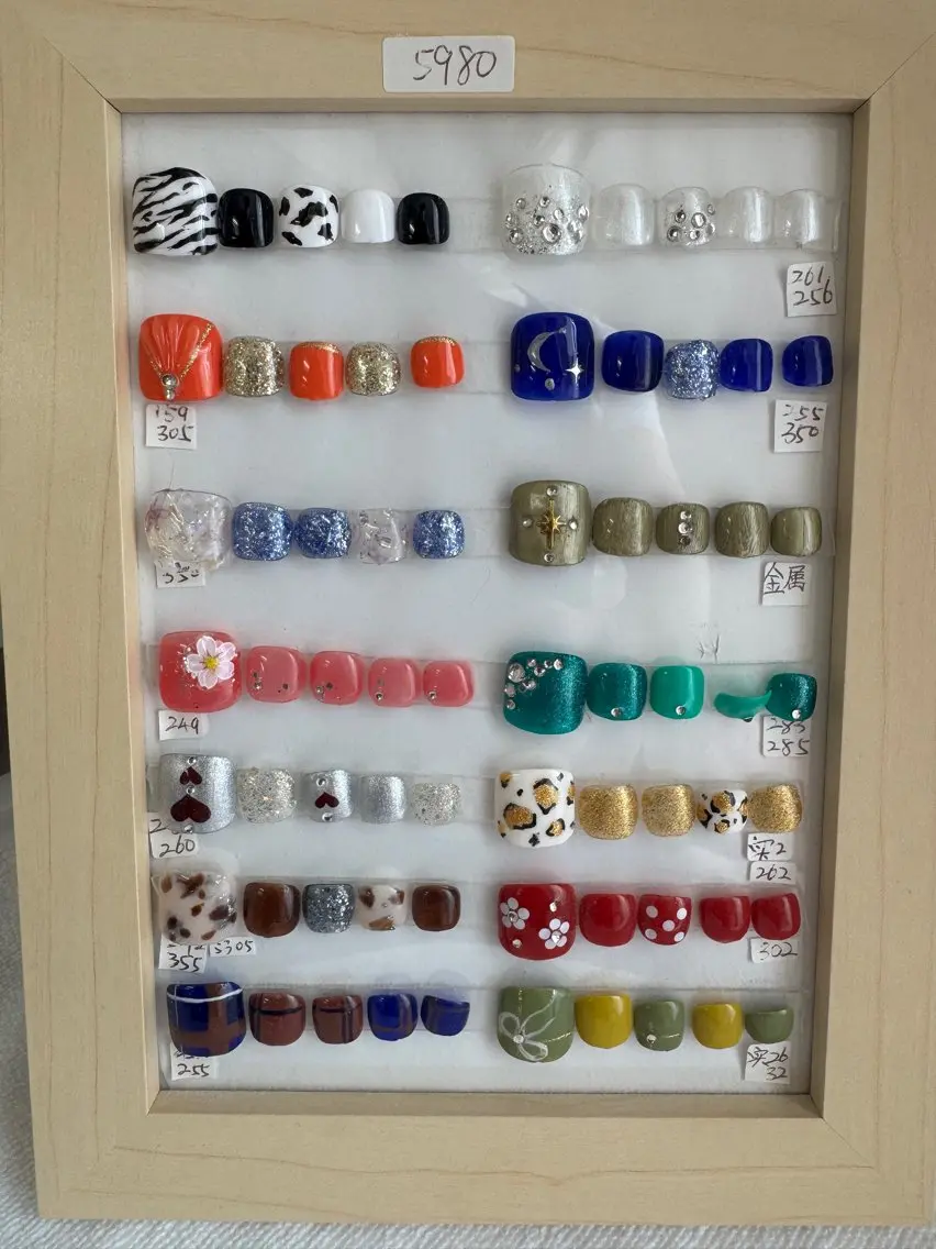 ネイル フットネイル フットネイル Nail mihoのネイルデザイン
