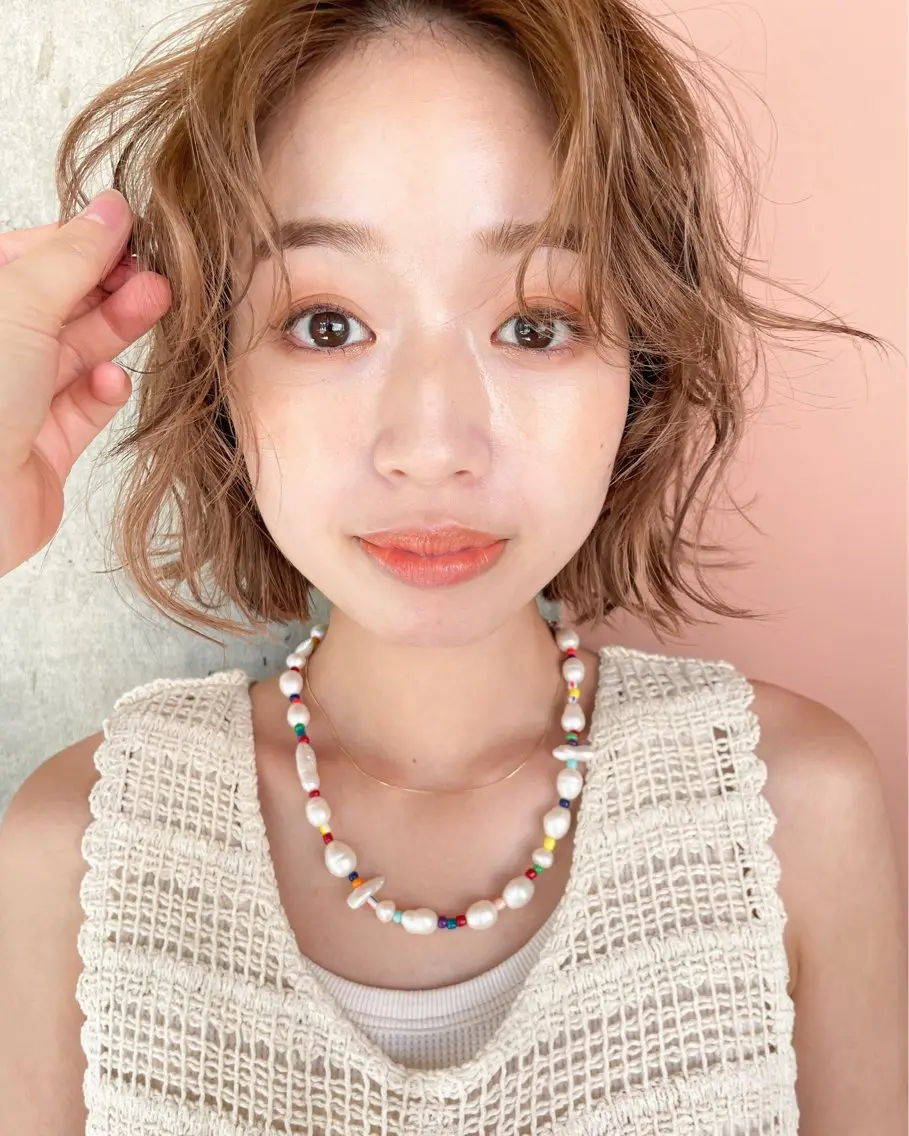 ショート ヘアカラー トリートメント yukii しまむら のぞみのヘアスタイル