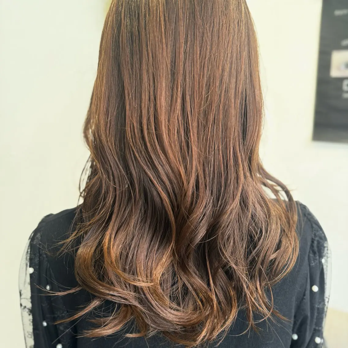 ロング カラー ヘアアレンジ ブラウンカラー カット ヘアカラー ショート×カラー 🦊堀米早紀【荻窪】のマツエク・マツパデザイン