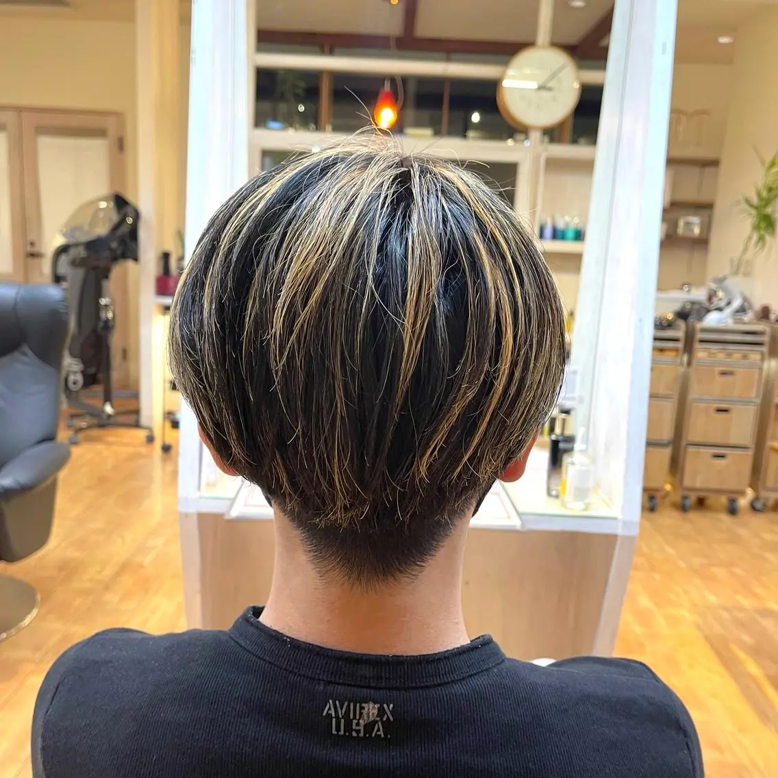 ショート 梶谷 和希のヘアスタイル