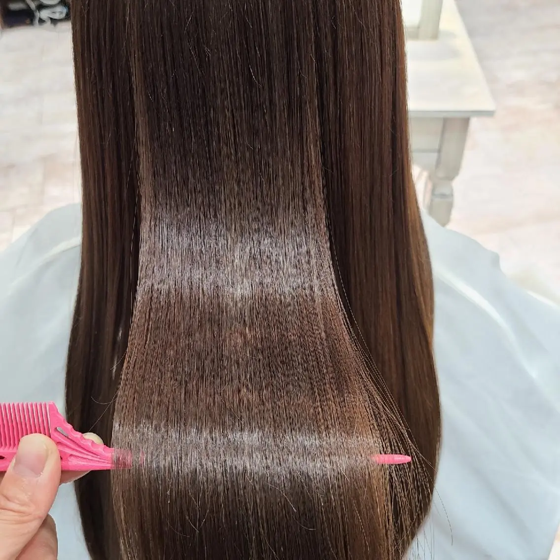 カラー ロング 💎✨艶髪美髪✨💎 Alushe心斎橋店のヘアスタイル