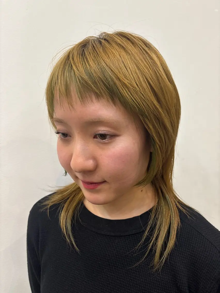 ショート カラー カット ヘアカラー レイヤー/似合わせ/ アレンジ🫧ﾆﾍｲ。のヘアスタイル