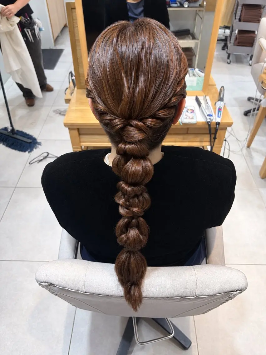 ヘアアレンジ ヘアセット ヘア&ネイル/ 𝐒𝐄𝐑𝐈のヘアスタイル