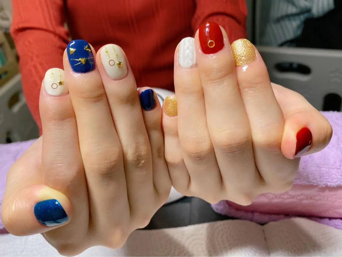 ネイル 冬ネイル ハンドネイル ハンドケア u sのネイルデザイン