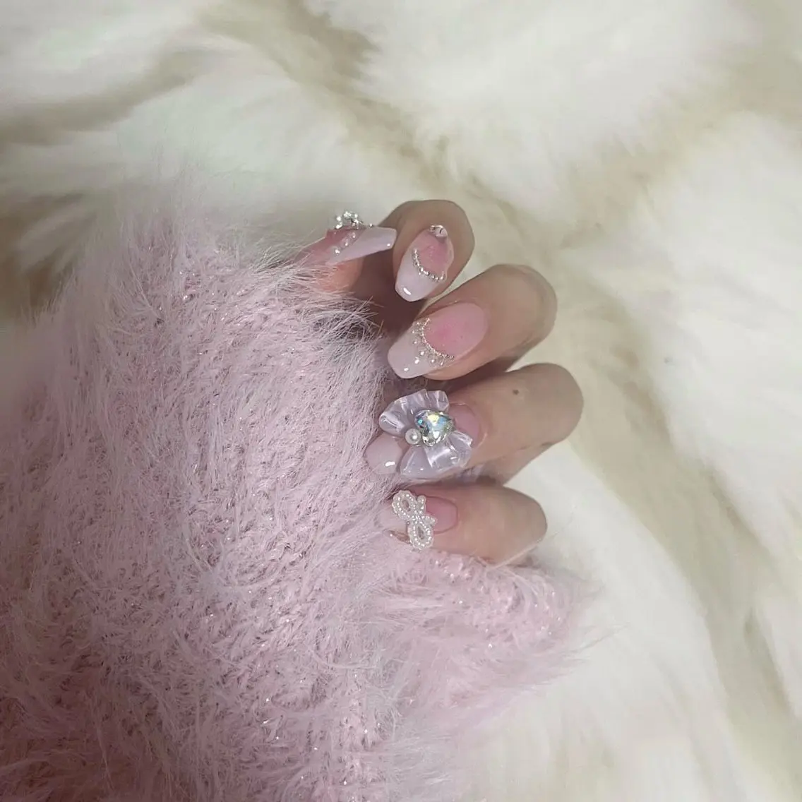 ネイル ハンドネイル Teddy🧸 _MIZUKIのマツエク・マツパデザイン