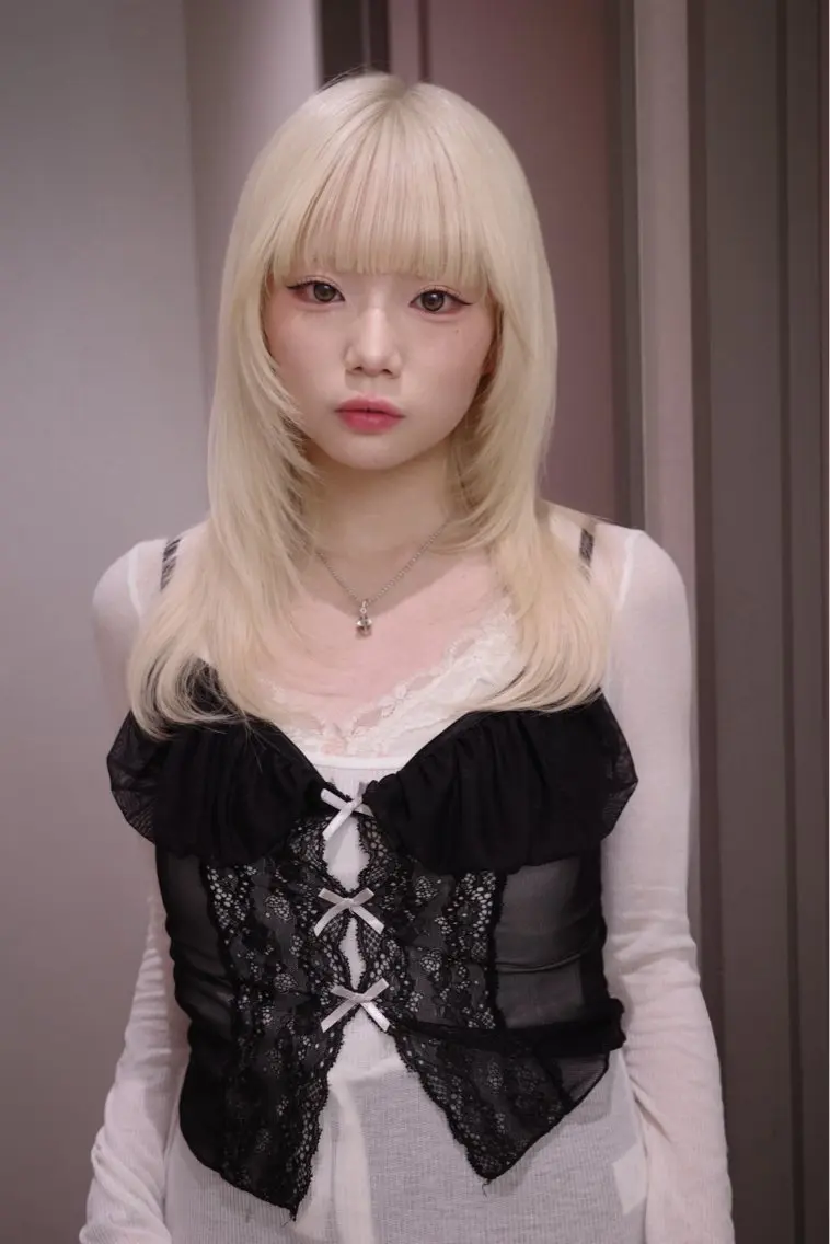 ミディアム カラー ヘアカラー ミディアムモデル COA 佐藤壮真🪶のヘアスタイル