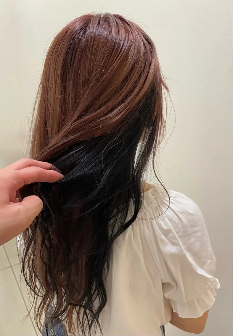 ロング カラー Ren 🤍のヘアスタイル