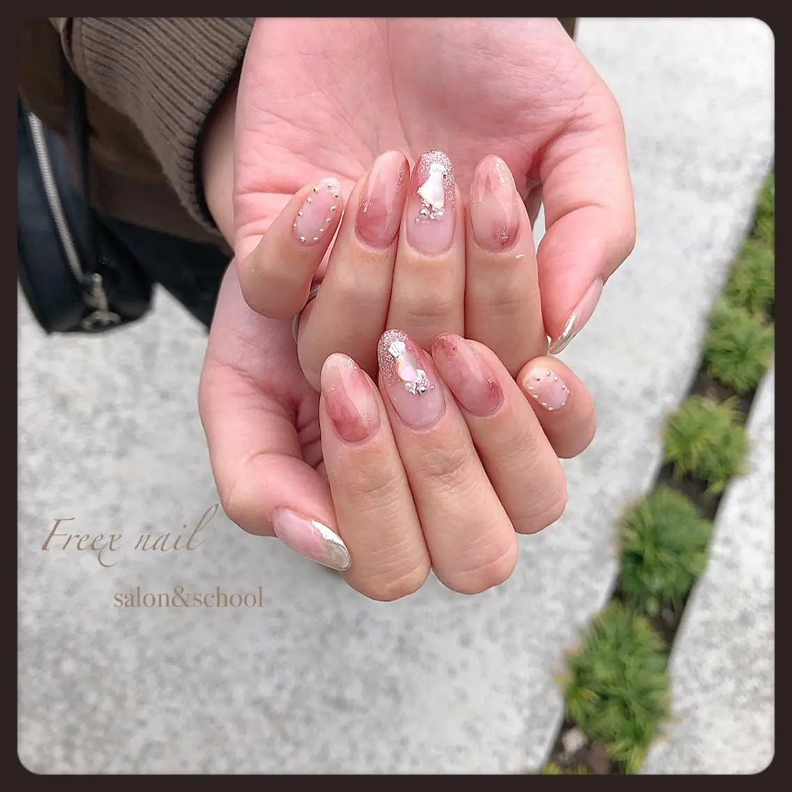 ネイル ニュアンスネイル freex nail /ニュアンス/個性派のネイルデザイン