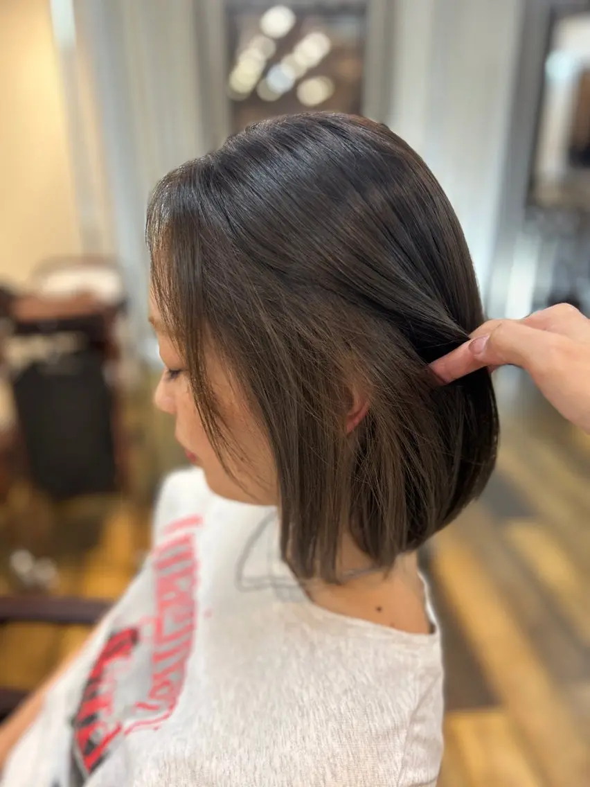 ミディアム ヘアカラー あっすー🐥 Canon artのヘアスタイル