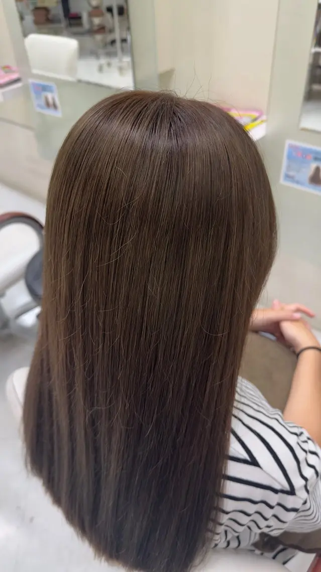ロング 落合 恭平のヘアスタイル