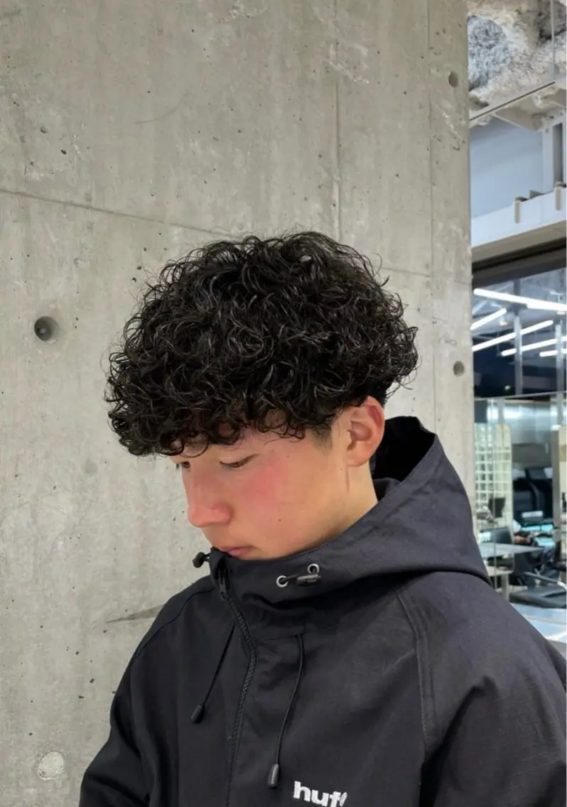 パーマ メンズ パーマ fifth 杉野 ひなたのヘアスタイル