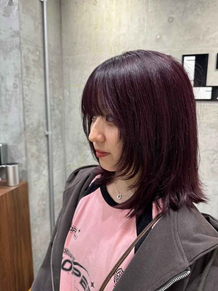 ショート ヘアカラー トリートメント ホワイトブロンド RIKUTOのヘアスタイル