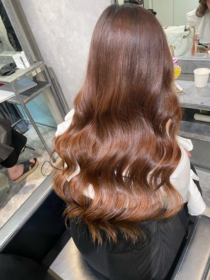 ロング ヘアセット mimiiy fukaのヘアスタイル