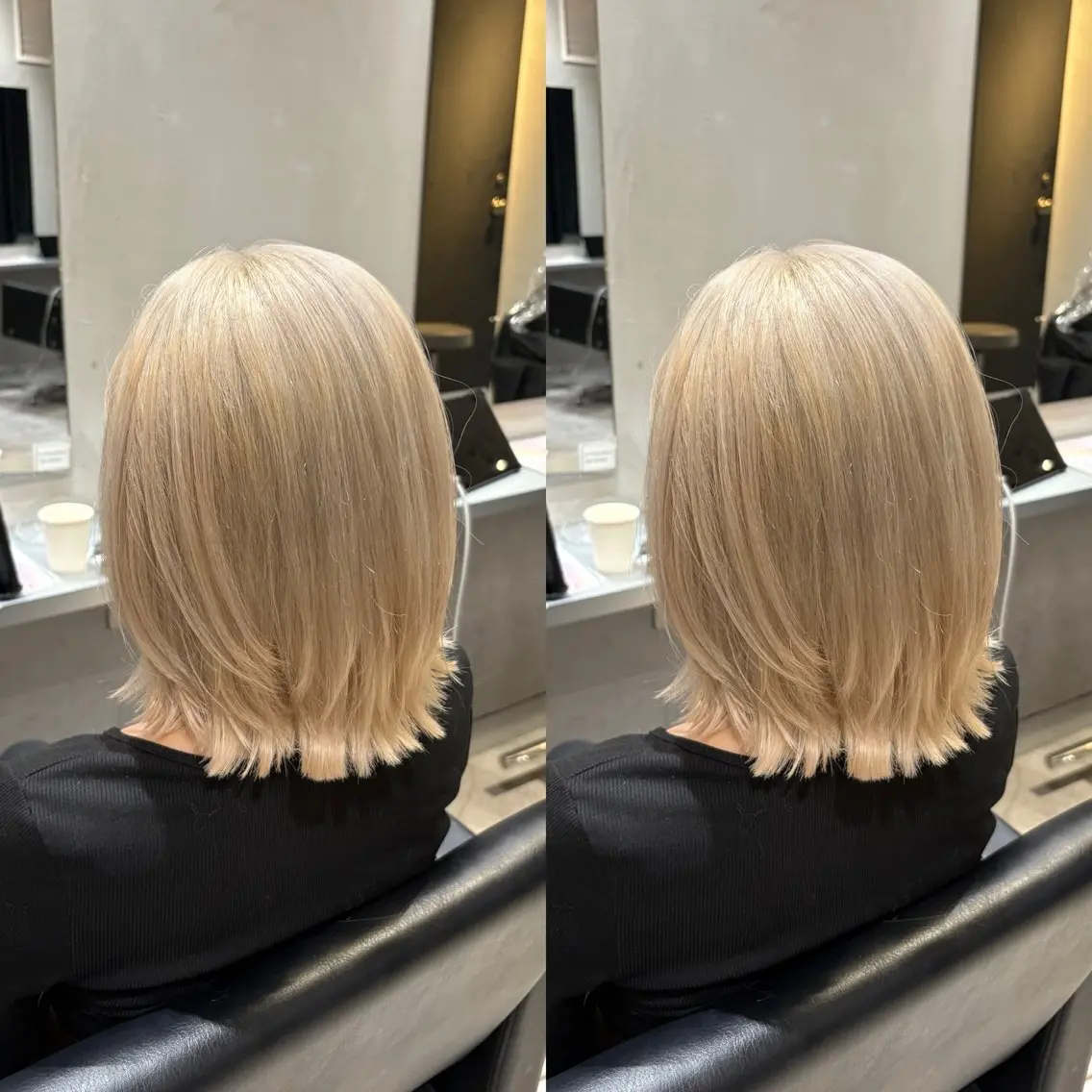 ミディアム カラー Minami. 🩵 再現性特化ヘアのヘアスタイル