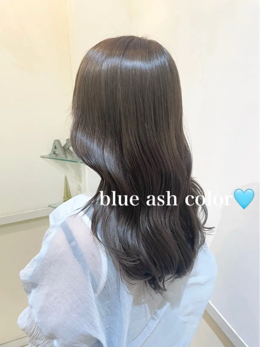 ロング カラー ヘアカラー トリートメント 髪質改善カラー🤍 エクステ✨君島由実子のヘアスタイル
