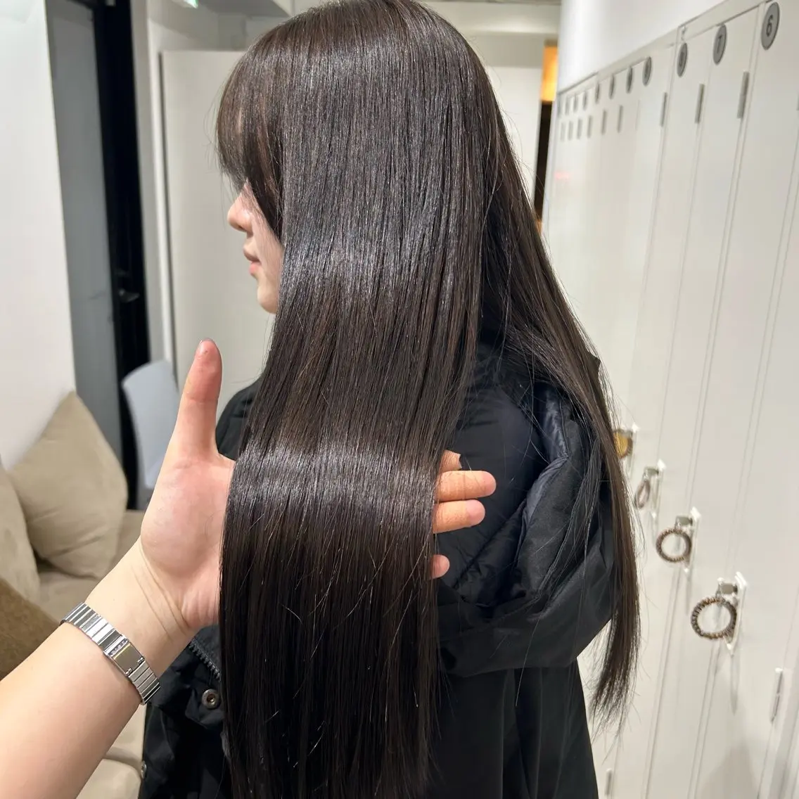 【セットで1000円お得🉐】🌈ワンカラー+ケラチントリートメント🌈の写真