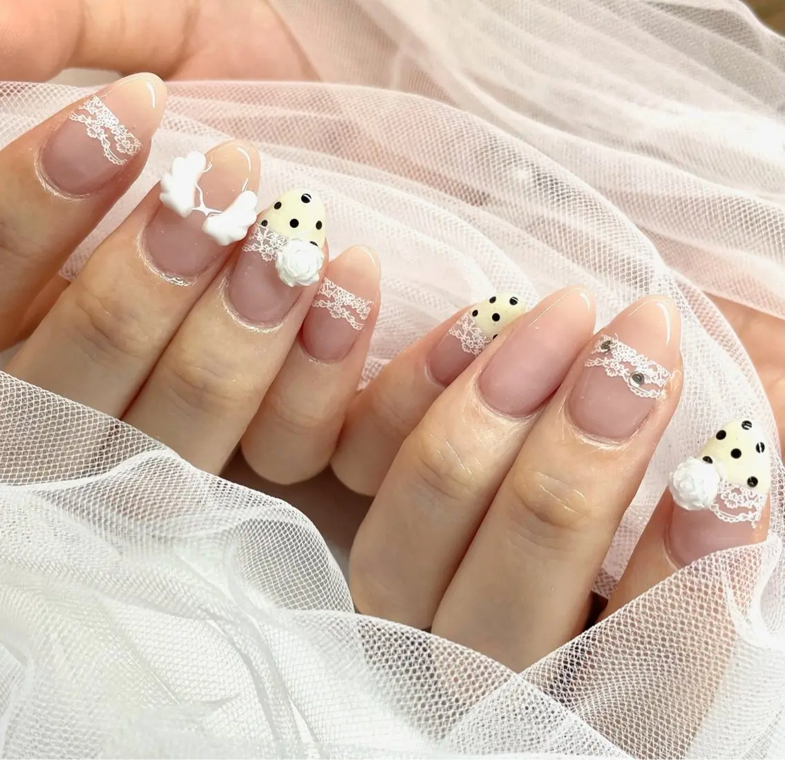 ネイル 持ち込み Pawtique Yunaのネイルデザイン