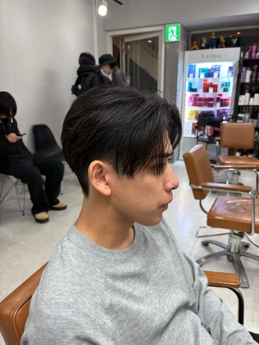 メンズ 下北沢メンズパーマ 特化園田　楓莉のヘアスタイル