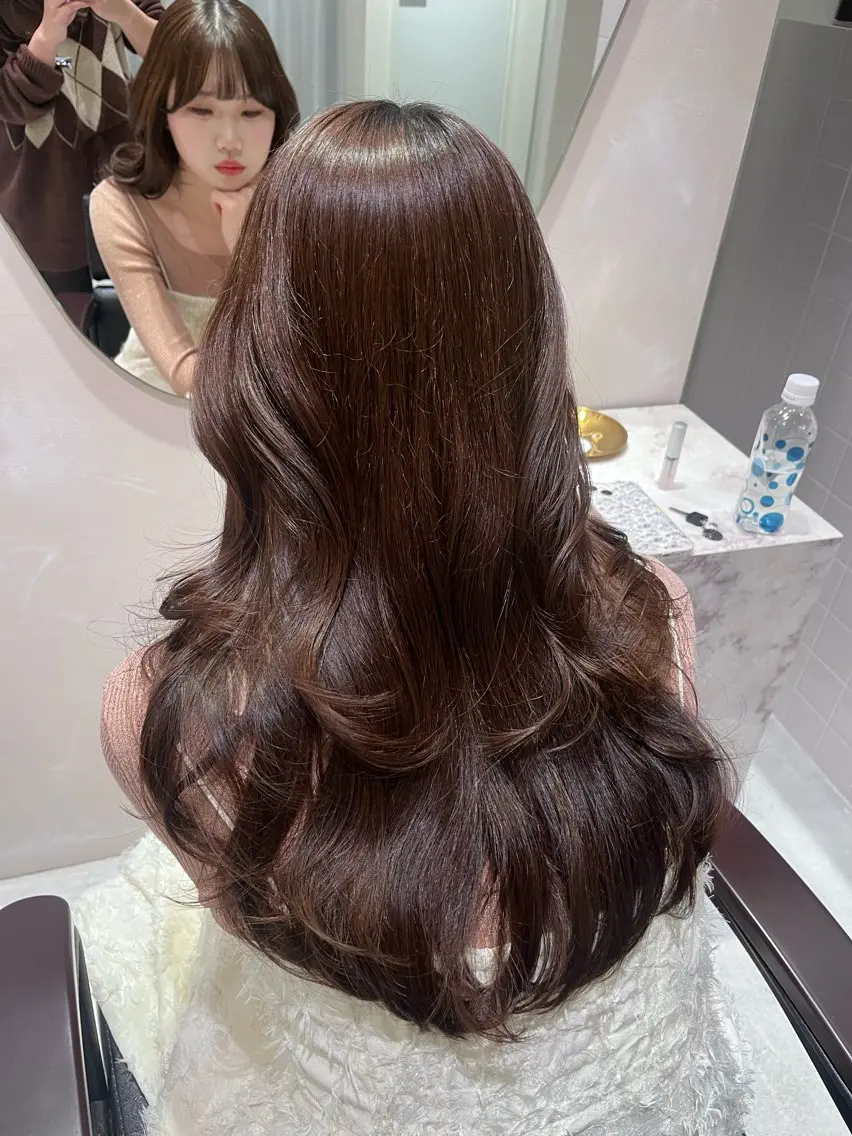 ロング カラー 透明感カラー 💎飯塚ゆうきのヘアスタイル