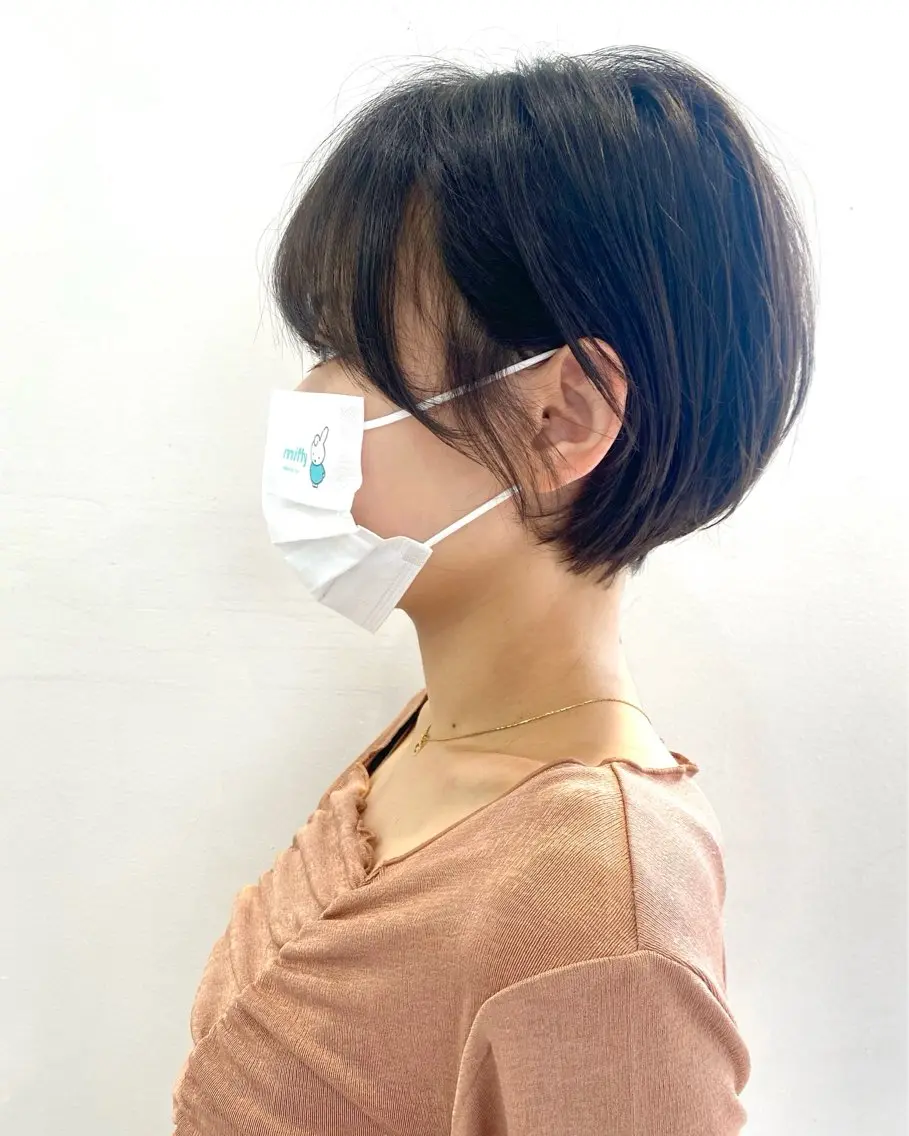 🥰急募🥰ショートボブ　ボブカット⚠️後ろ姿、横顔　　SNSOKの方のみの写真