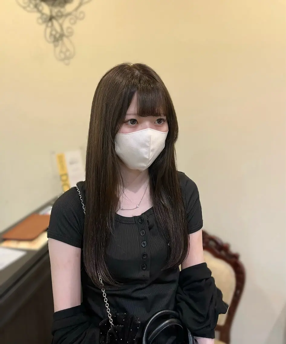 ロング ヘアカラー トリートメント みゆ/ カラーリスト🎀のヘアスタイル