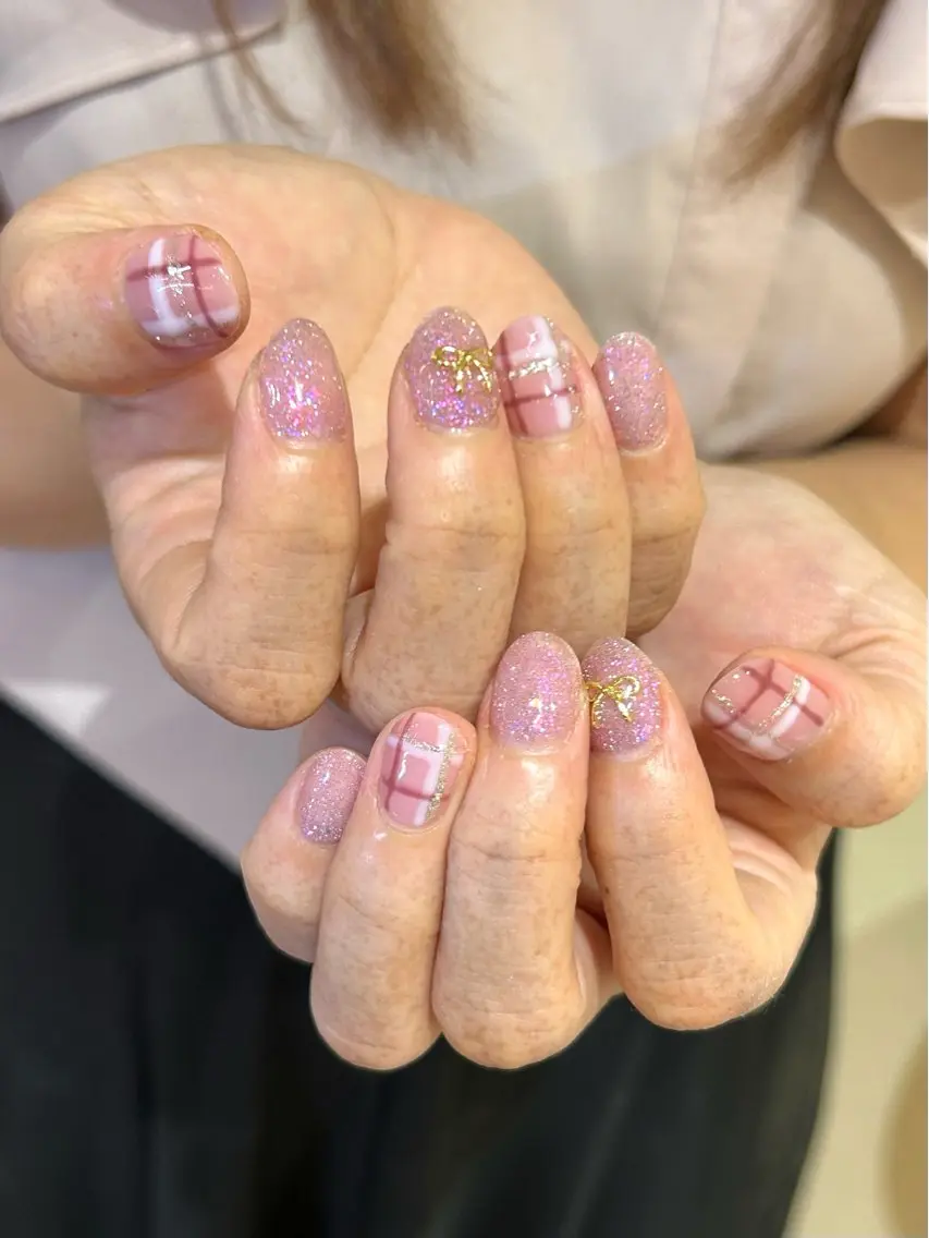 ネイル ハンドネイル Mana 🫧 パラジェル⌇自由が丘のネイルデザイン
