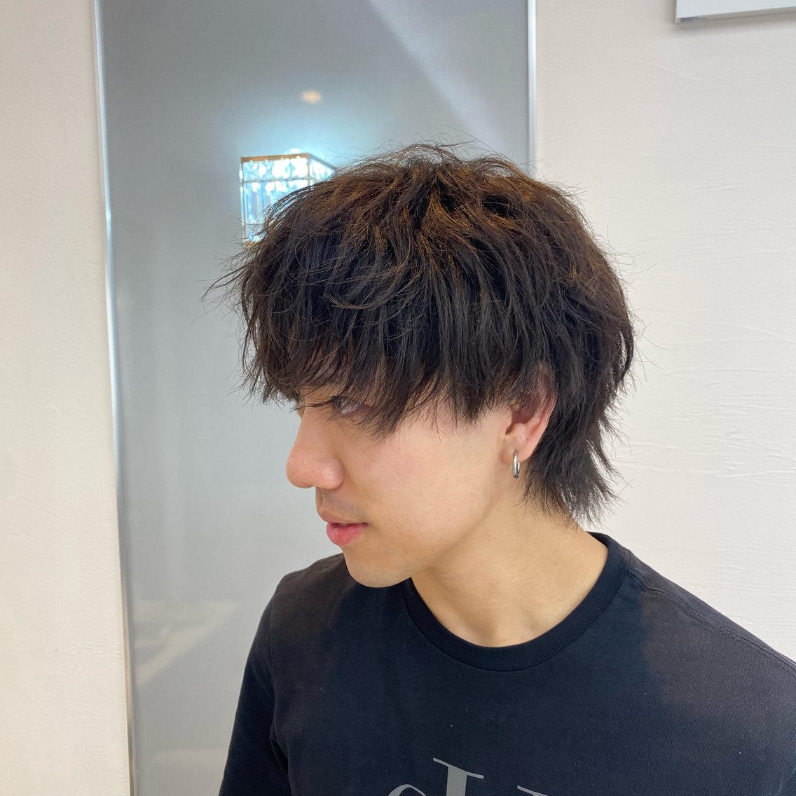 メンズ 境 はるきのヘアスタイル