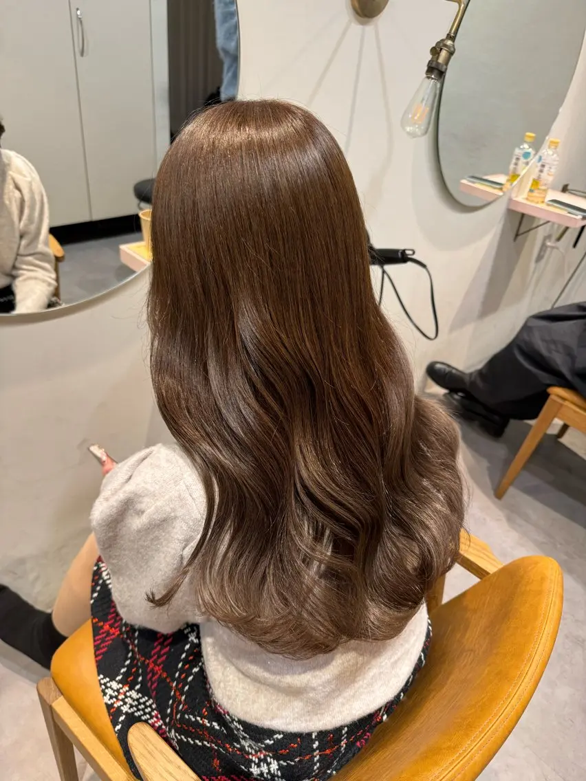 ロング カラー ayaka♡ 柔らかカラーのヘアスタイル