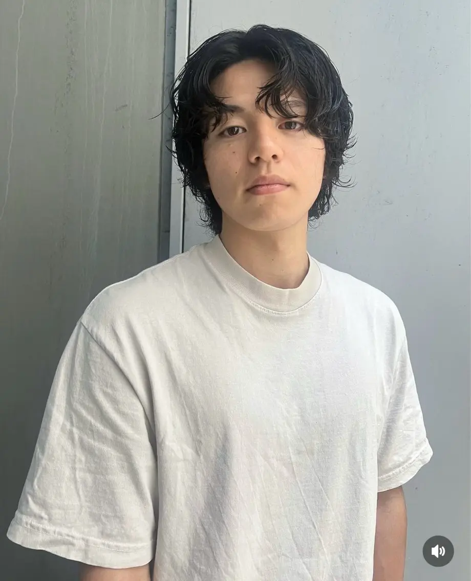 メンズ メンズブリーチ メンズパーマ 名古屋美容室 Sopiリナのヘアスタイル
