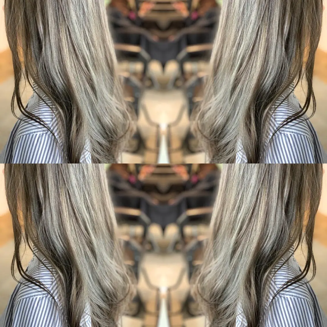 ロング カラー LUXBE LUCEのヘアスタイル