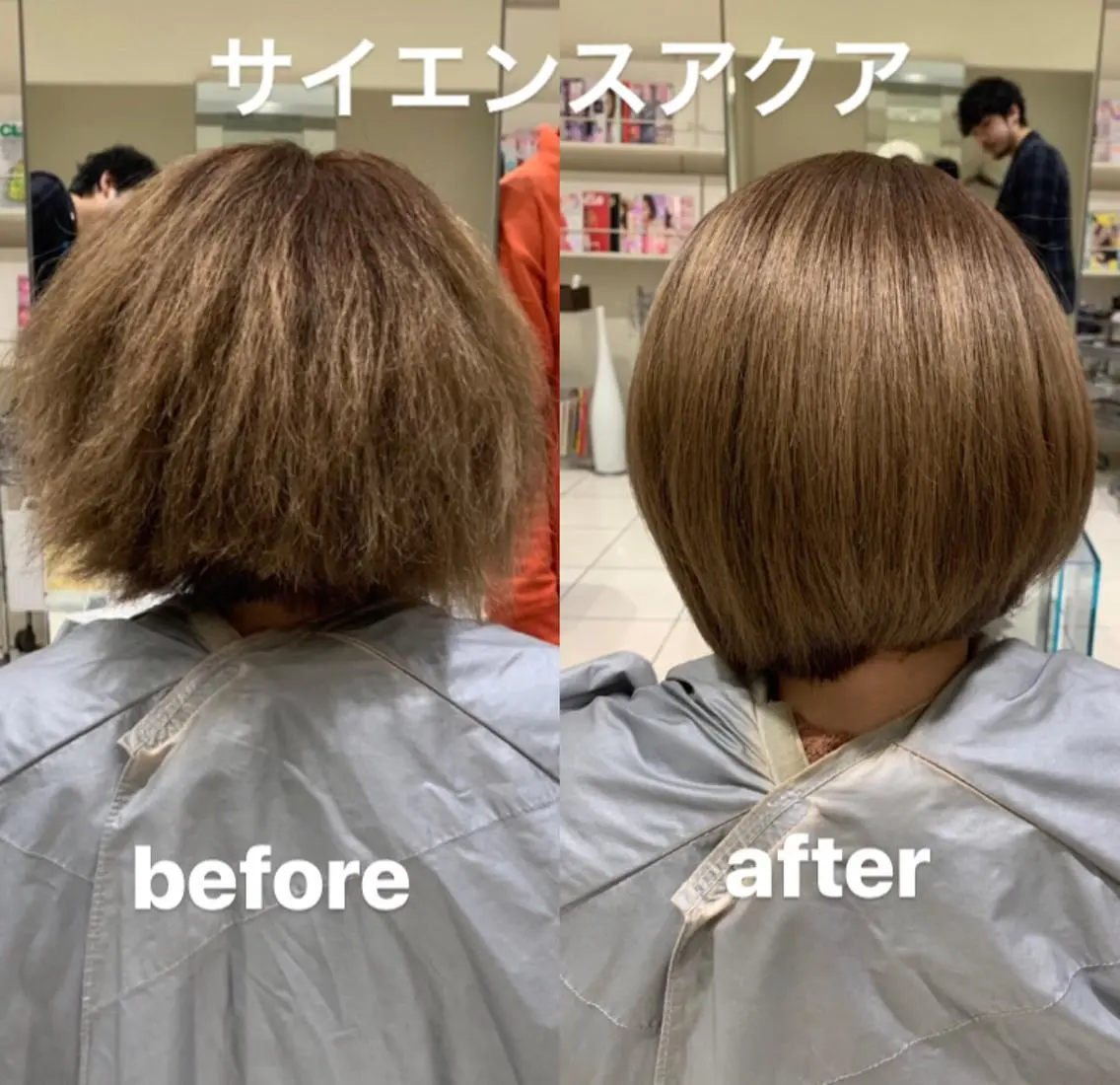 ミディアム カラー パーマ ヘアアレンジ メンズ キッズ ネイル マツエク・マツパ ミディアムパーマ メンズパーマ 縮毛矯正 トリートメント 酸熱トリートメント EnBlesS西宮 マンツーマン神道有基のヘアスタイル